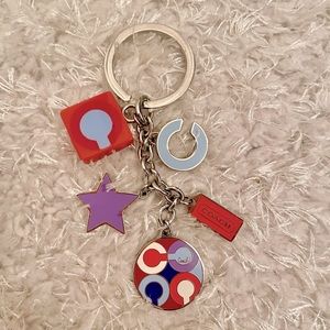 Coach purse charm
